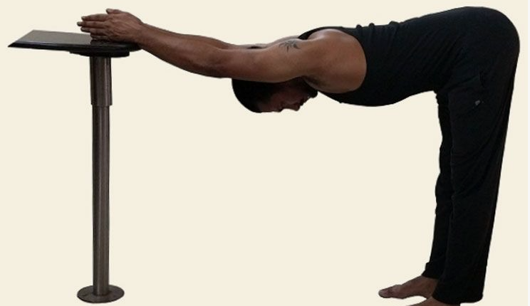 Back and shoulder stretch